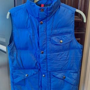 Lands end Boys quilted down vest